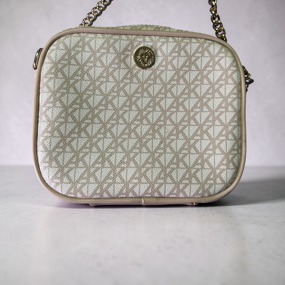 🧚🏻‍♀️ Anne Klein Medium Crossbody Purse Card Slots + Pockets Rehabbed + Charm